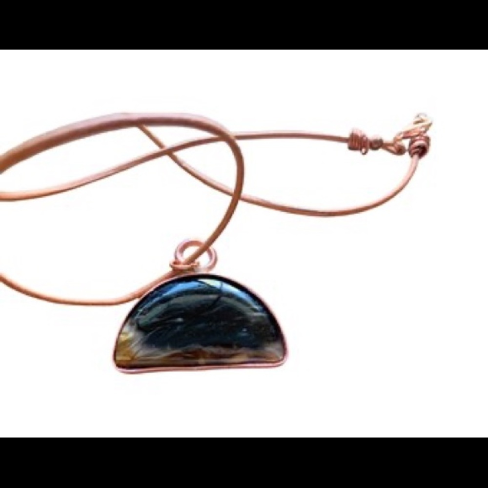 Bat Cave Jasper, Handmade Pendant
